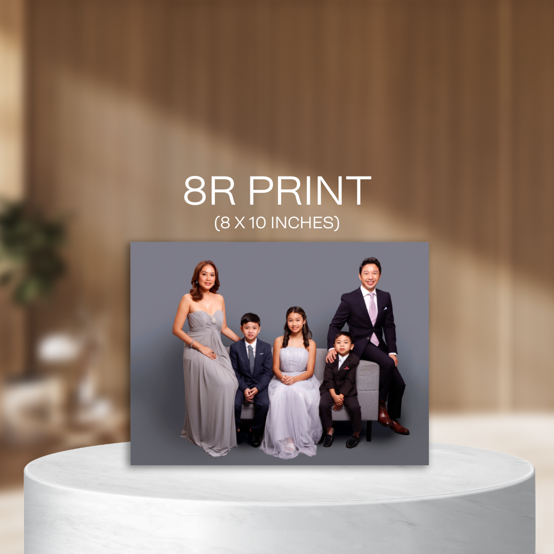 8R Portrait Print