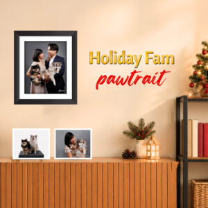 Holiday Fam Pawtrait